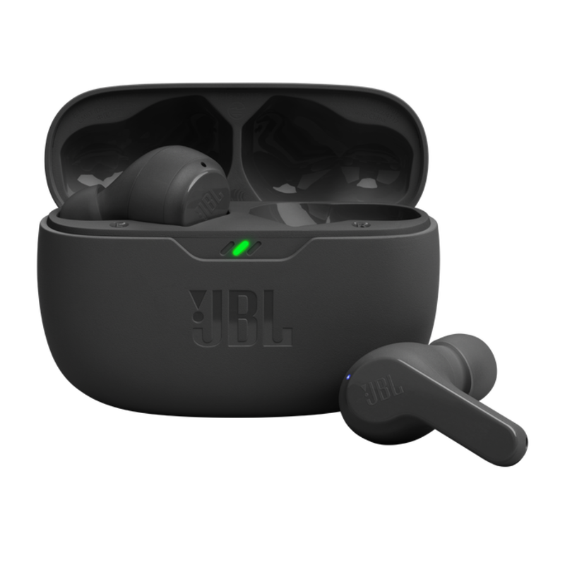 JBL Wave Beam TWS In-Ear Wireless Earbuds, Black